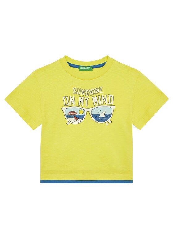 United Colors of Benetton Тишърт 3SLUG10JF Regular Fit