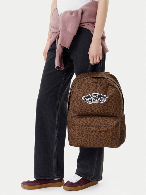 Vans Раница C-Old Skool Classic Backpack VN000H4Y7UG1 Кафяв