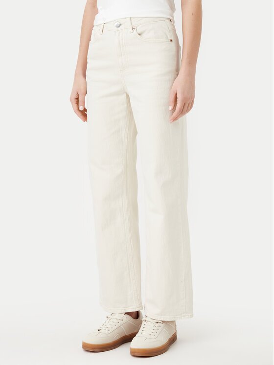Vero Moda Дънки Tessa 10287303 Екрю Wide Leg