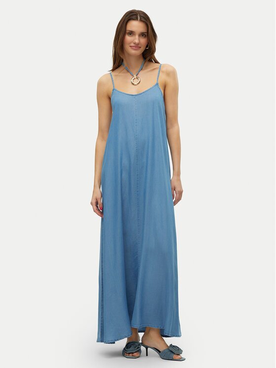 Vero Moda Лятна рокля Harper 10283677 Loose Fit