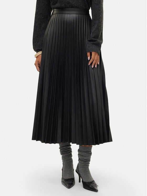 Vero Moda Пола от имитация на кожа Bella Holly 10319036 Regular Fit