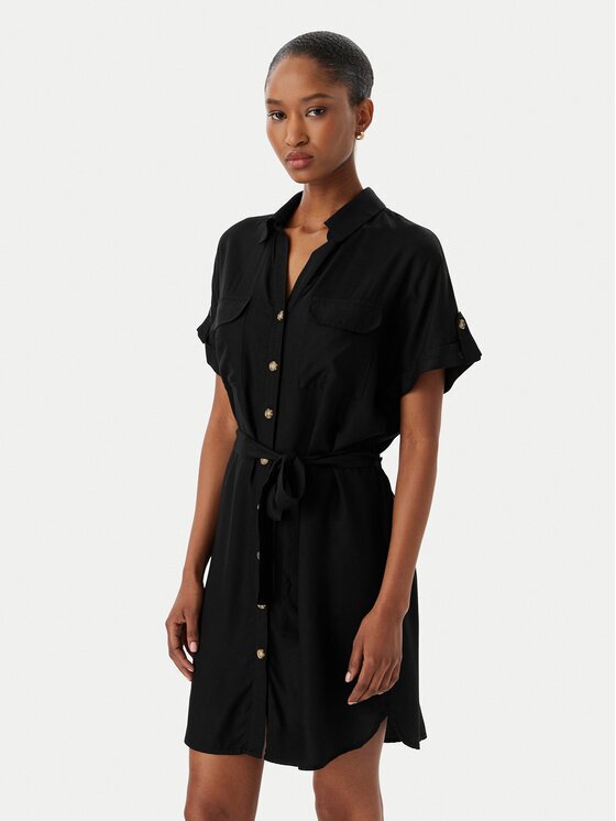 Vero Moda Рокля тип риза Bumpy 10325828 Loose Fit