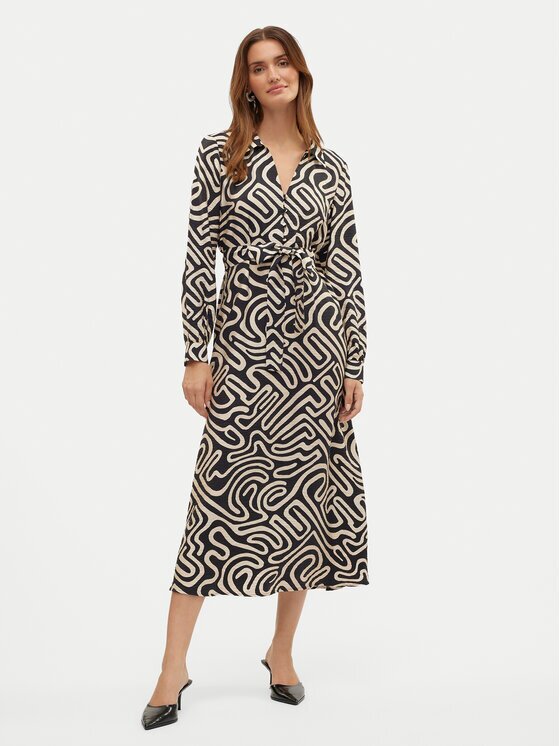 Vero Moda Рокля тип риза Vigdis 10323267 Regular Fit