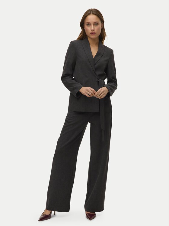 Vero Moda Текстилни панталони Bestie 10333960 Wide Leg