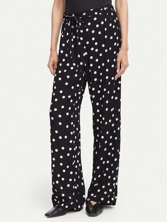 Vero Moda Текстилни панталони Elisa 10347961 Loose Fit