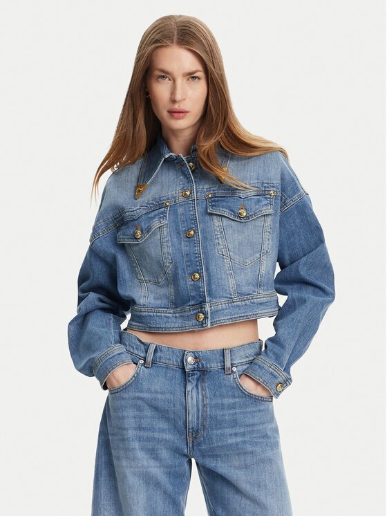 Versace Jeans Couture Дънково яке 78HAS450 Relaxed Fit
