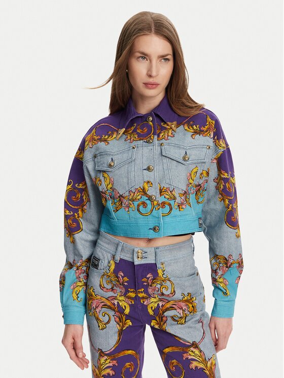 Versace Jeans Couture Дънково яке 78HAS4P0 Relaxed Fit