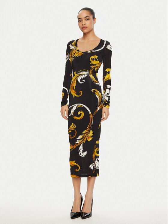 Versace Jeans Couture Ежедневна рокля 78HAO920 JS471 Regular Fit