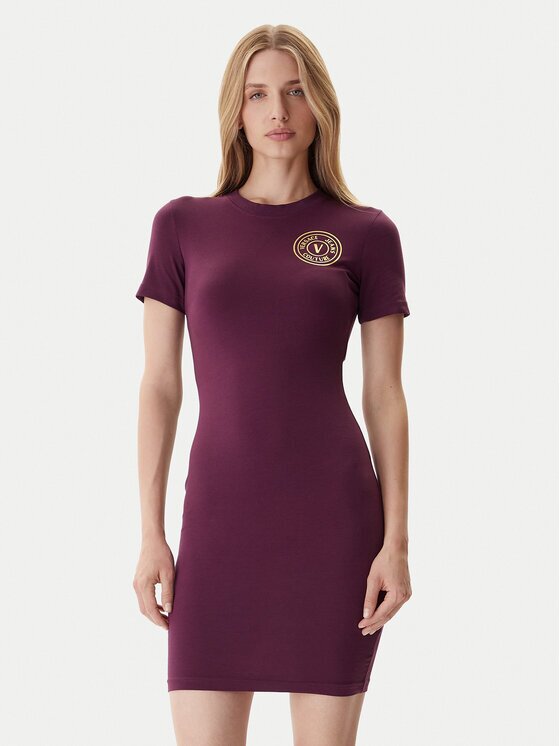 Versace Jeans Couture Ежедневна рокля 79HAOT00 CJ03T Slim Fit