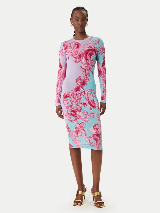 Versace Jeans Couture Ежедневна рокля 80HAO9P0 JS547 Slim Fit