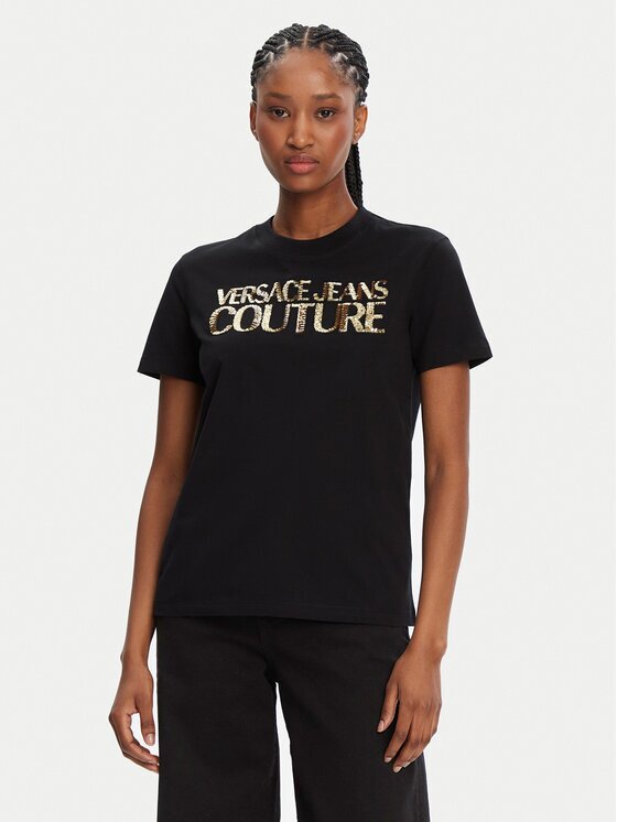 Versace Jeans Couture Тишърт 78HAHE02 Regular Fit