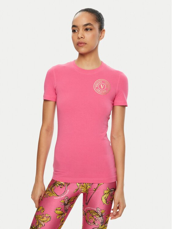 Versace Jeans Couture Тишърт 78HAHT00 Regular Fit