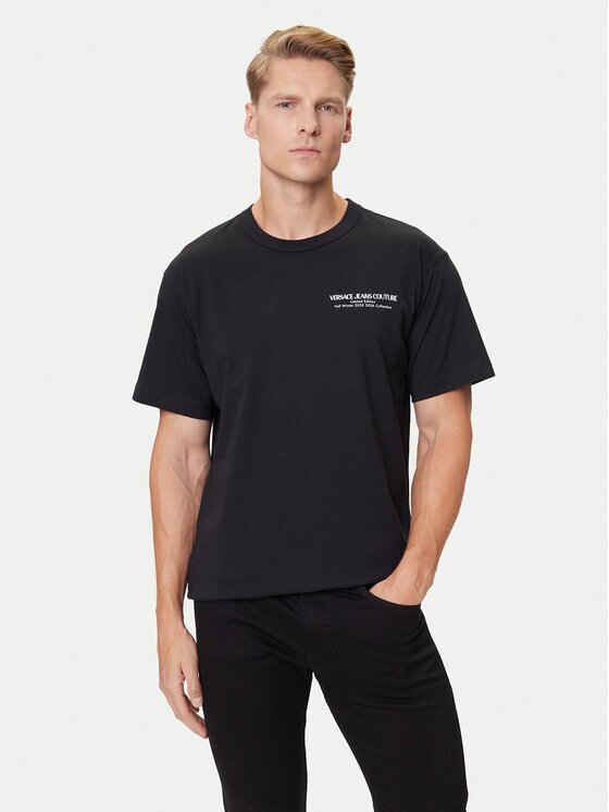 Versace Jeans Couture Тишърт 79GAHE10 CJ00E Regular Fit