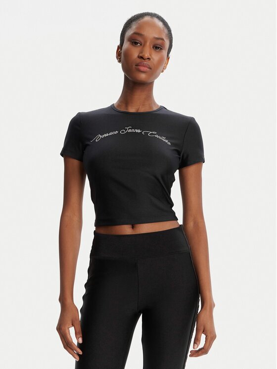 Versace Jeans Couture Тишърт 79HAH6A2 N0008 Slim Fit