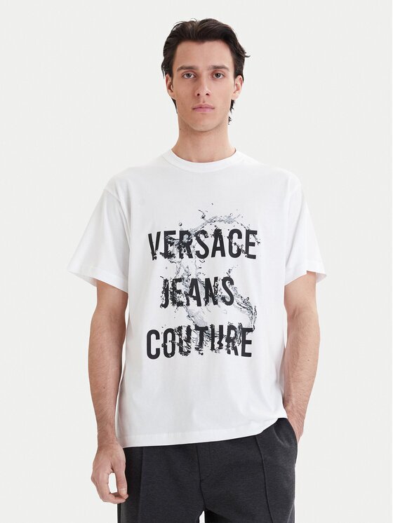 Versace Jeans Couture Тишърт 80GAHC01 CJ01C Regular Fit