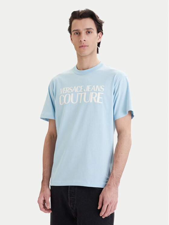 Versace Jeans Couture Тишърт 80GAHT01 CJ00T Regular Fit