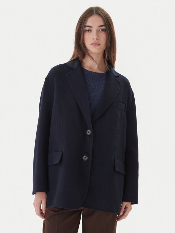 VICOLO Вълнено палто TF0005 Regular Fit