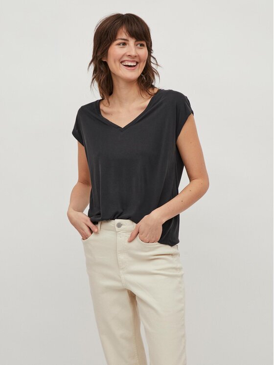 Vila Тишърт Modala 14074847 Regular Fit