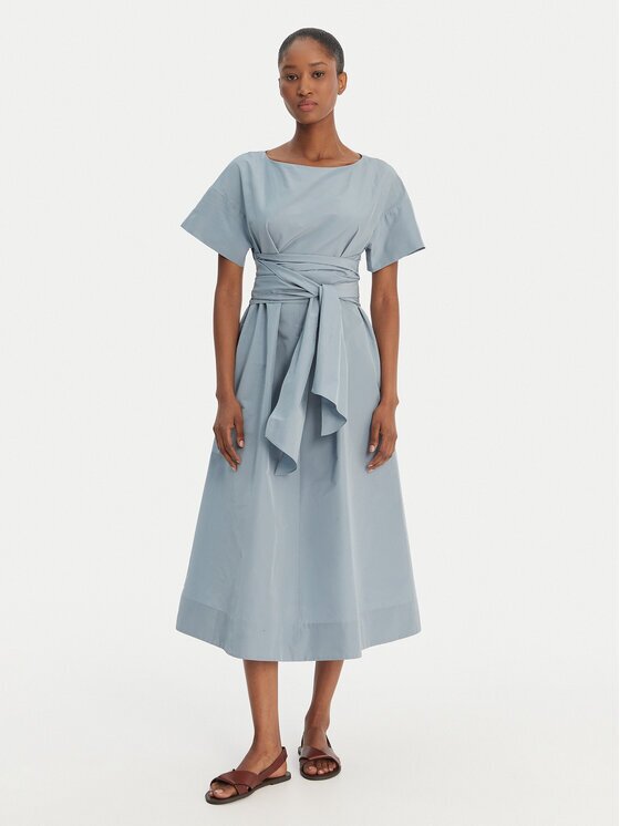 Weekend Max Mara Ежедневна рокля Pioppo 2615221152 Светлосиньо Regular Fit