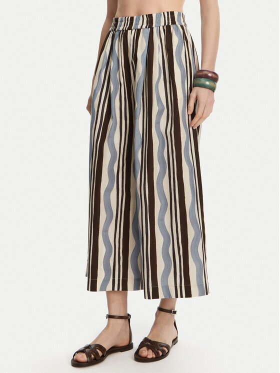 Weekend Max Mara Панталони тип кюлоти Virgin 2515131102 Relaxed Fit