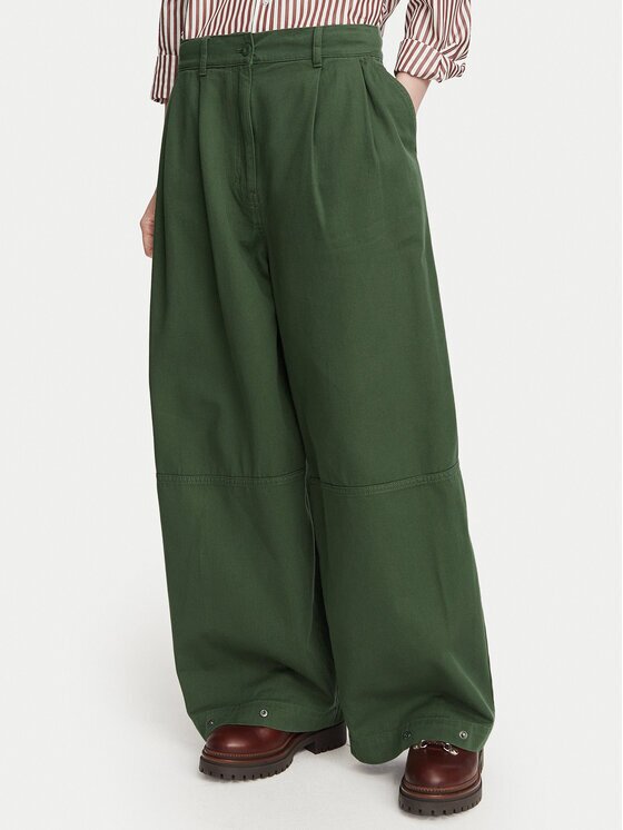 Weekend Max Mara Текстилни панталони Bacca 2625136111 Relaxed Fit