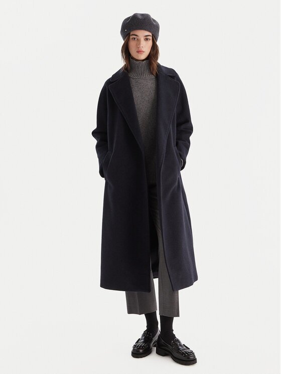Weekend Max Mara Вълнено палто Tempera 2525016082 Regular Fit