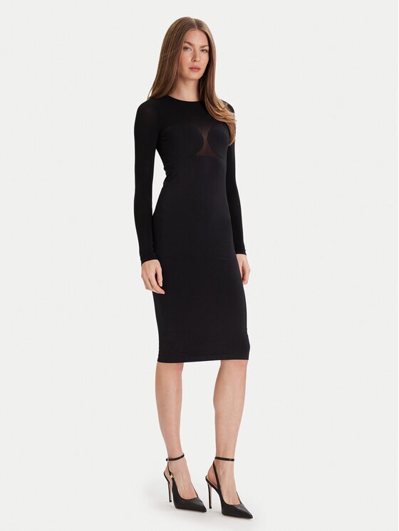 Wolford Коктейлна рокля Bustier 57200 Slim Fit