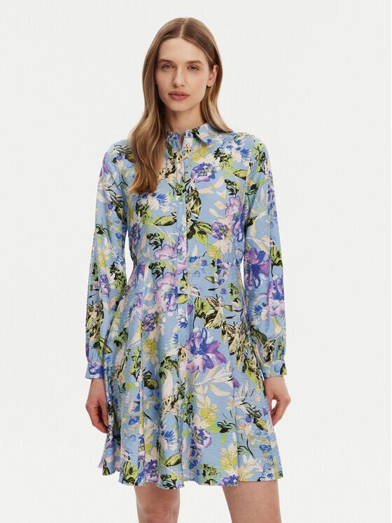 Yas Рокля тип риза Kaya 26037079 Regular Fit